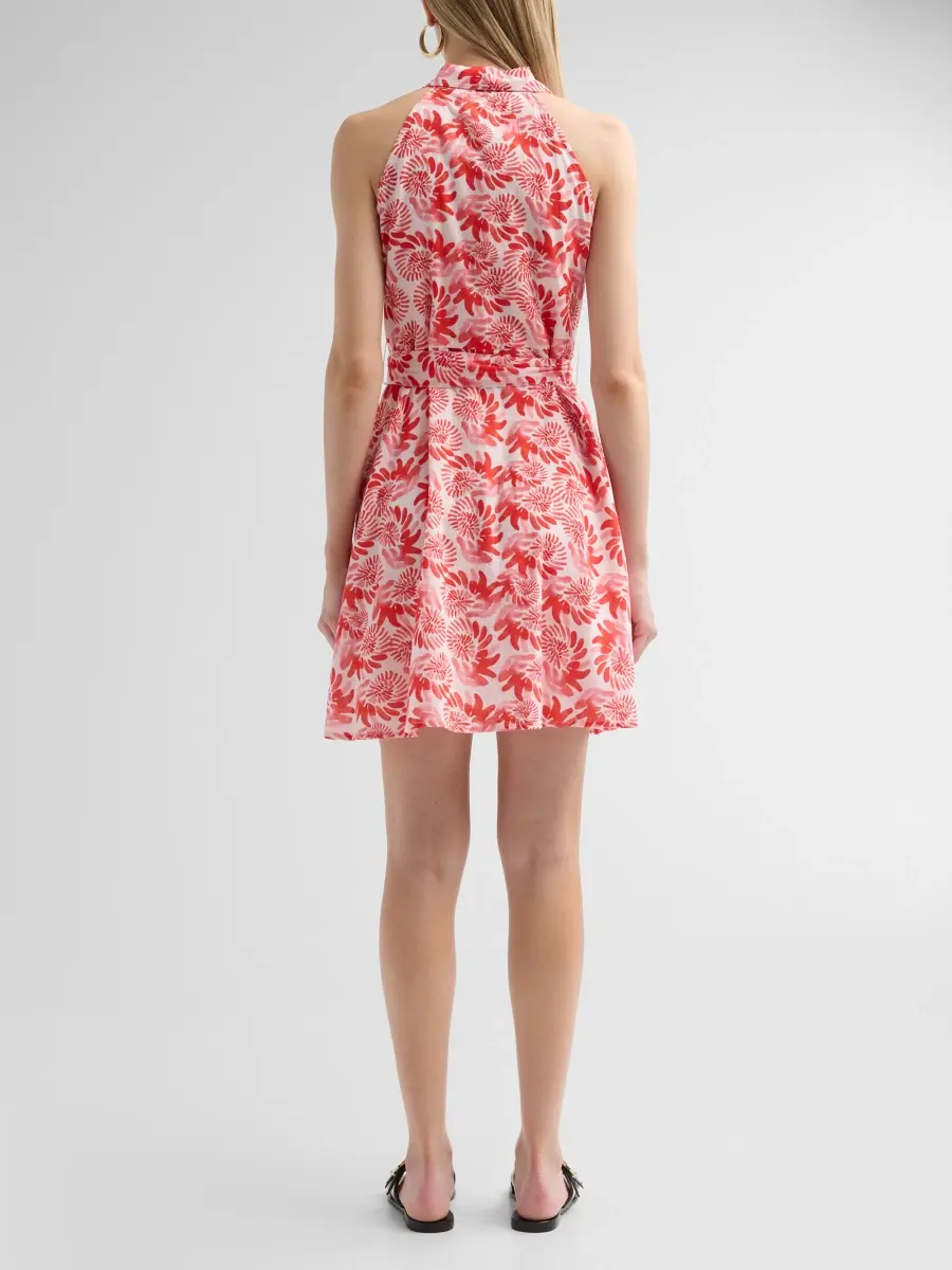 Ro's Garden Women's Regina Sleeveless Mini Shirtdress | Thumbnail 3