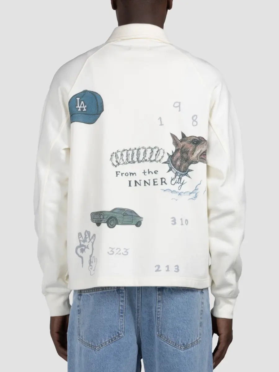 Honor The Gift Men's All Over La Fleece Coaches Jacket | Thumbnail 3 Honor The Gift Men's All Over La Fleece Coaches Jacket | Thumbnail 3