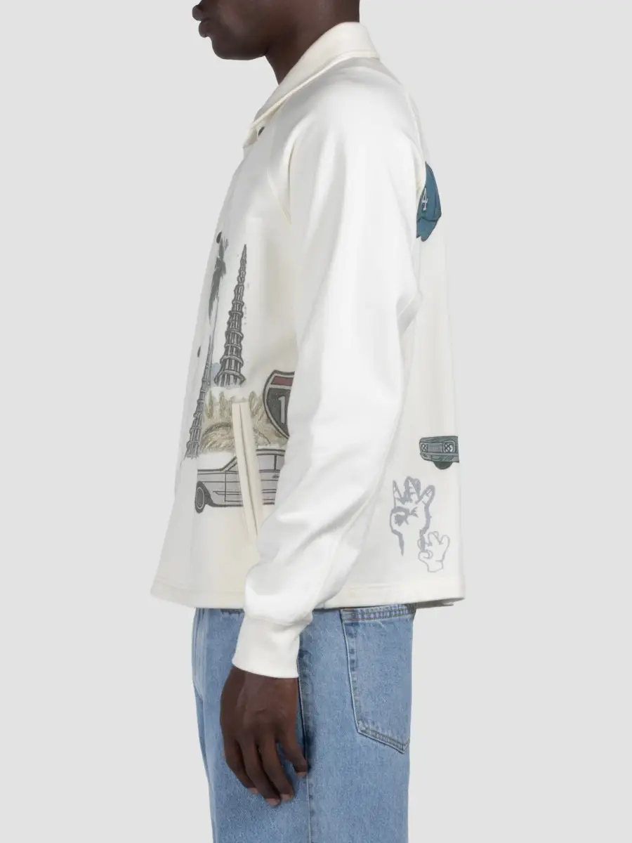Honor The Gift Men's All Over La Fleece Coaches Jacket | Thumbnail 4 Honor The Gift Men's All Over La Fleece Coaches Jacket | Thumbnail 4