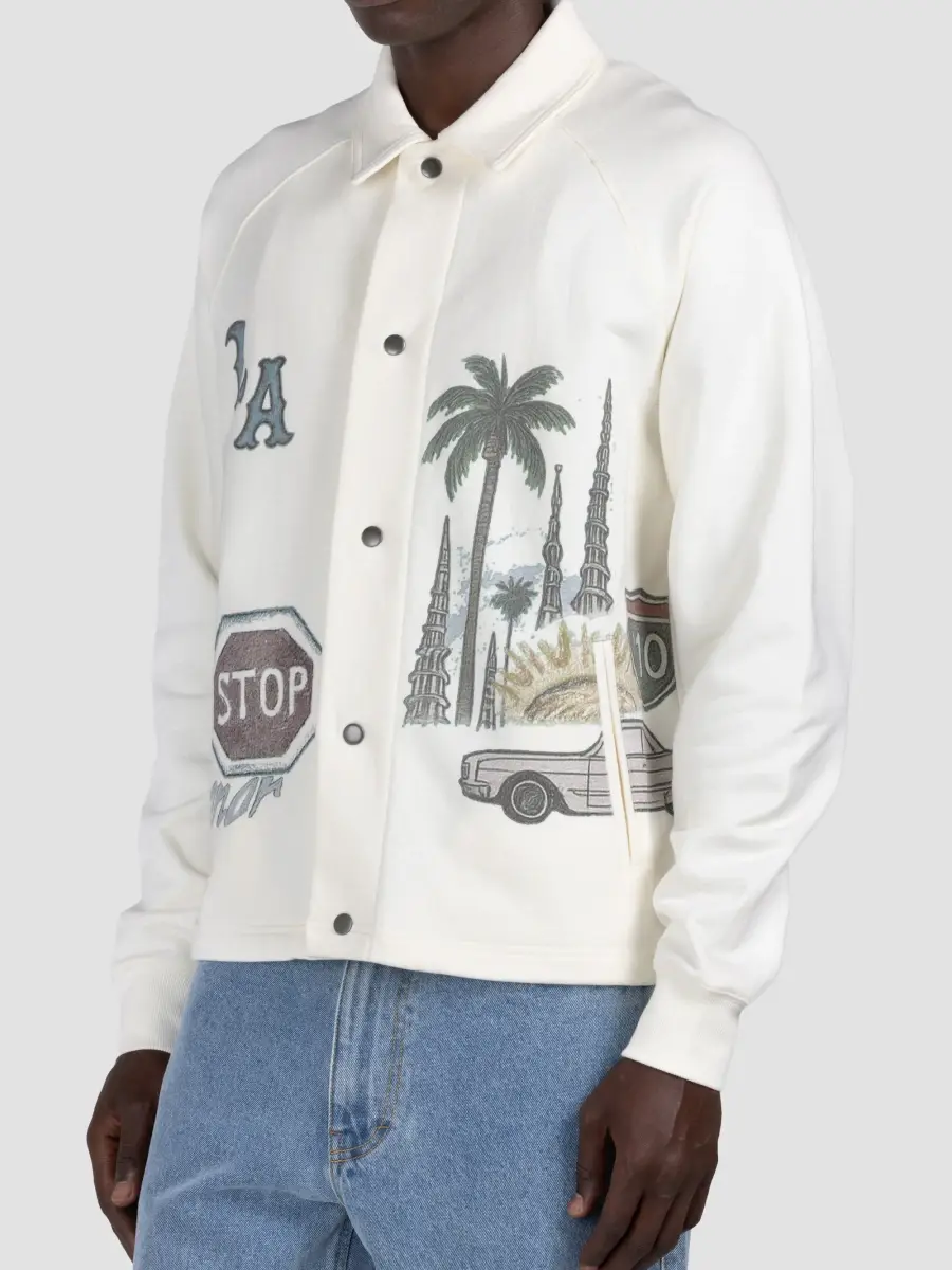 Honor The Gift Men's All Over La Fleece Coaches Jacket | Thumbnail 5 Honor The Gift Men's All Over La Fleece Coaches Jacket | Thumbnail 5