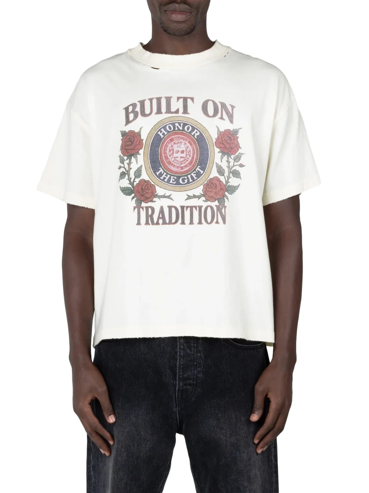 Honor The Gift Men's Tradition Cotton Crewneck T-Shirt