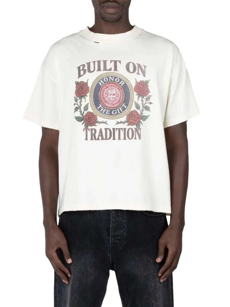 Honor The Gift Men's Tradition Cotton Crewneck T-Shirt