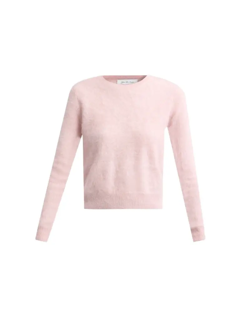 Women's Private Label Crewneck Brushed Cashmere-Jersey Sweater Women's Private Label Crewneck Brushed Cashmere-Jersey Sweater