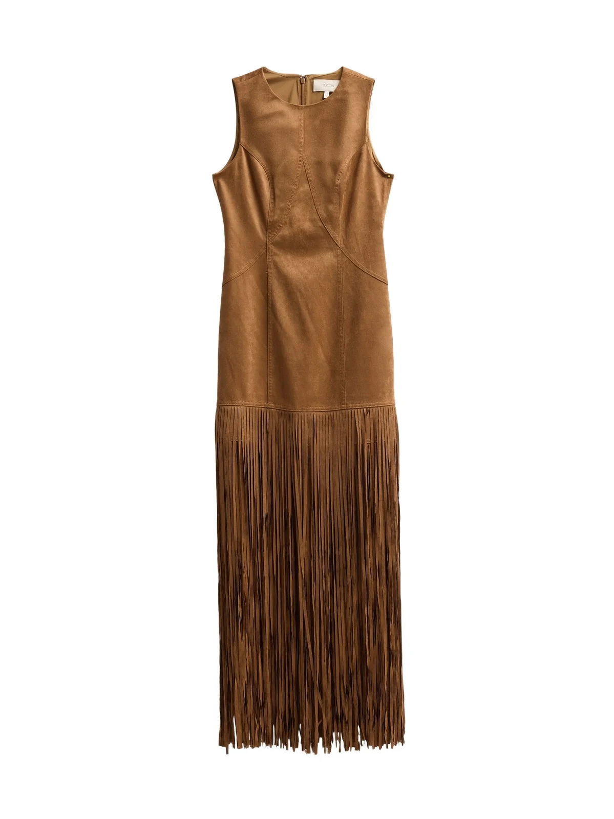 Toccin Women's Esther Fringe Maxi Dress