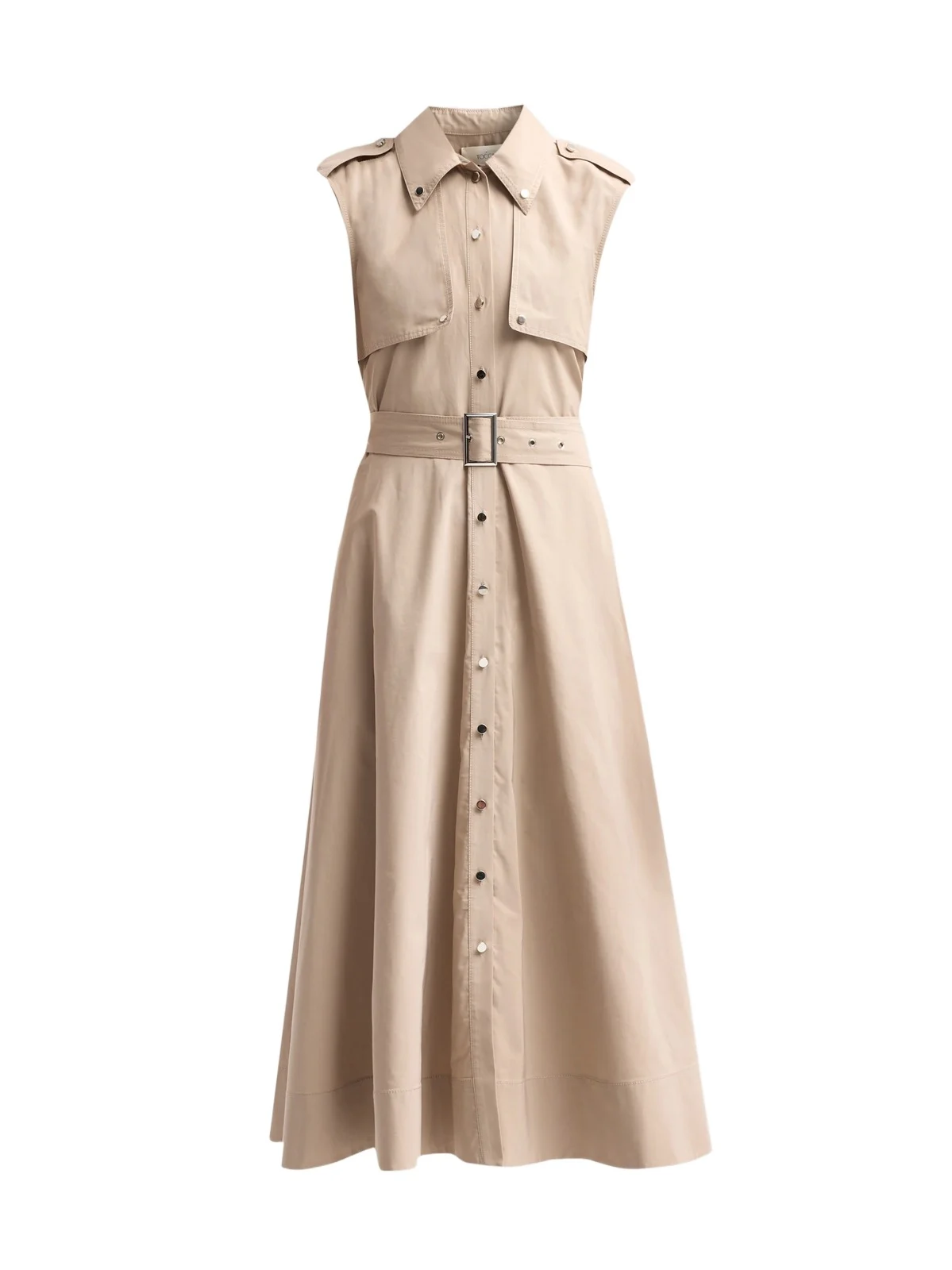 Women's Gail Cotton-Blend Belted Midi Shirtdress Women's Gail Cotton-Blend Belted Midi Shirtdress