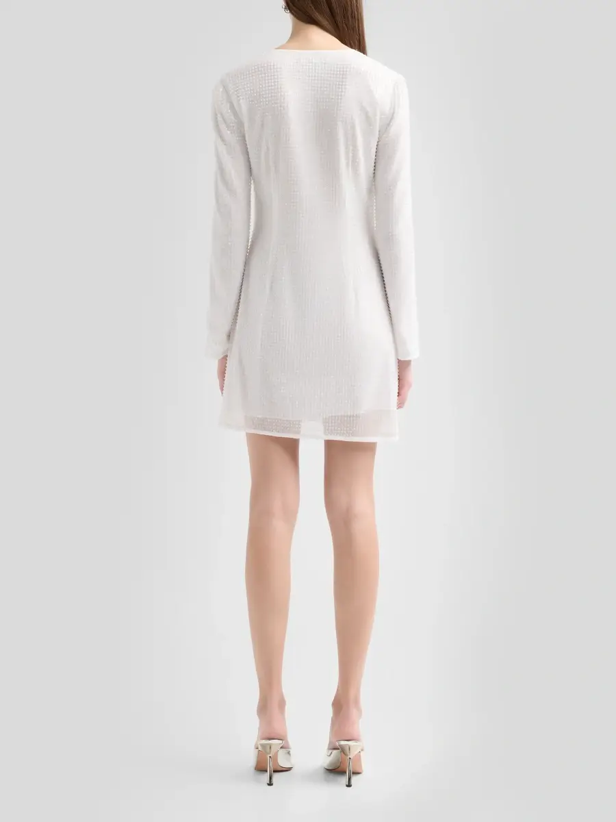 Toccin Women's Raine Sequined Flared-Sleeve Mini Dress | Thumbnail 3 Toccin Women's Raine Sequined Flared-Sleeve Mini Dress | Thumbnail 3