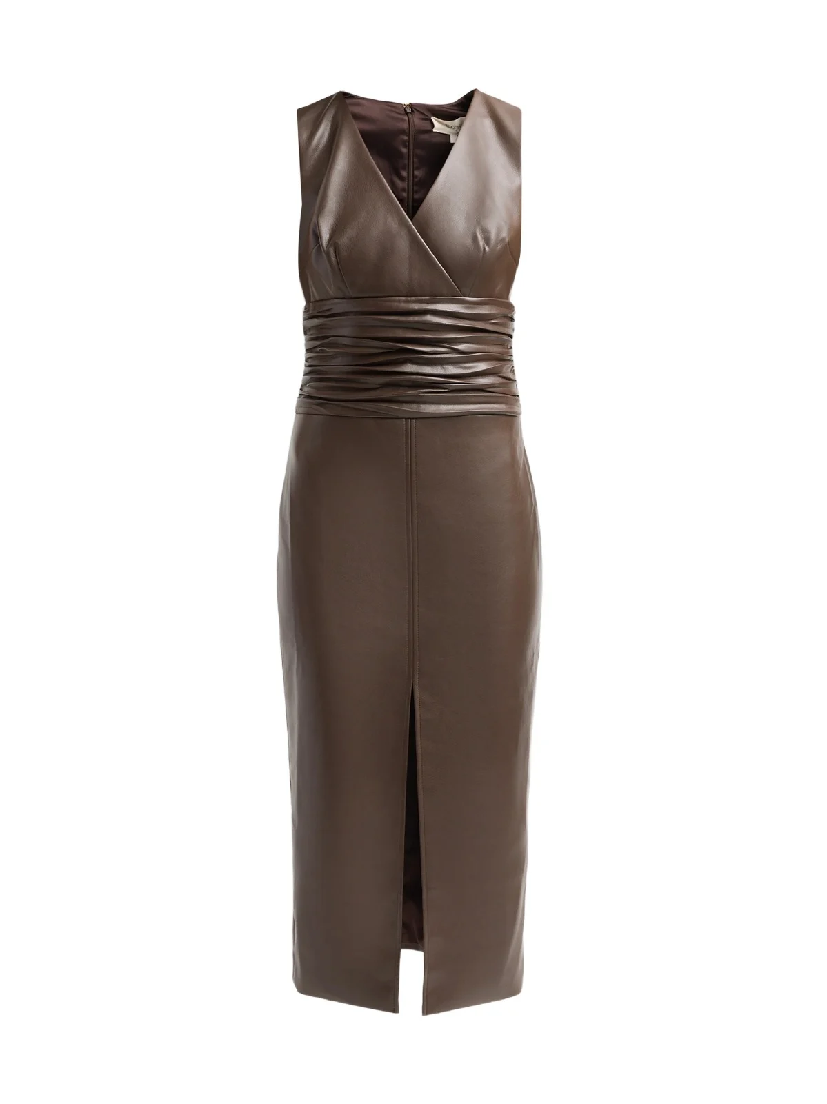 Women's Fabiana V-Neck Ruched Midi Dress