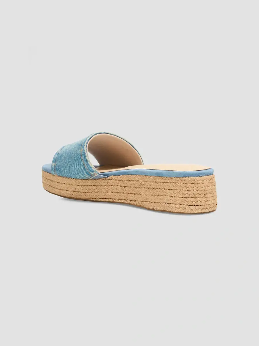 L'Agence Women's Ramani Denim Platform Espadrille Sandals | Thumbnail 2 L'Agence Women's Ramani Denim Platform Espadrille Sandals | Thumbnail 2