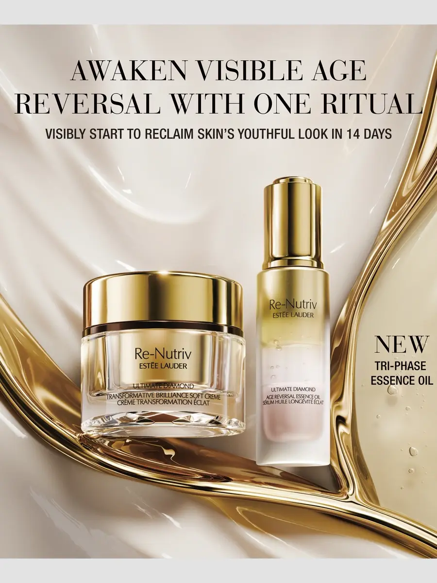 Estée Lauder Re-Nutriv Ultimate Diamond Age Reversal Essence Oil | Thumbnail 4 Estée Lauder Re-Nutriv Ultimate Diamond Age Reversal Essence Oil | Thumbnail 4
