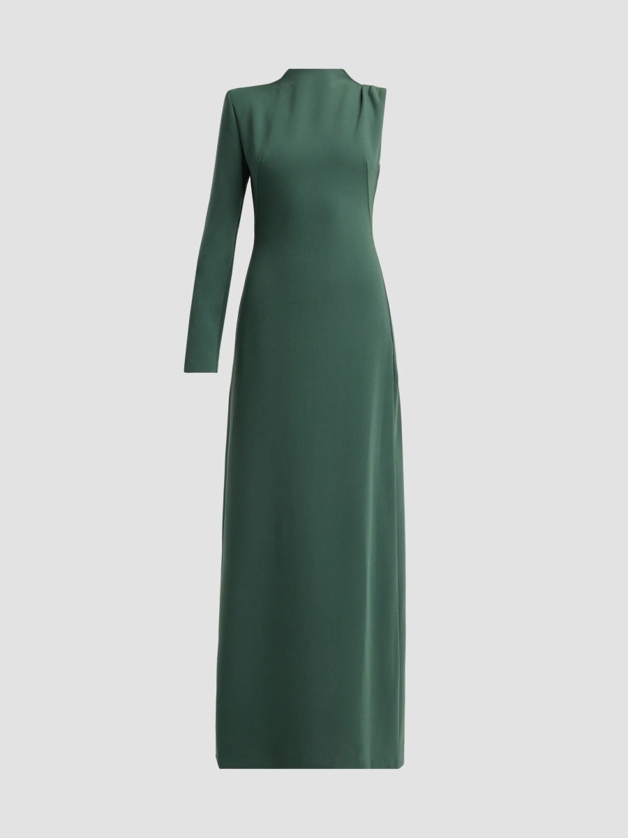 BLACK HALO Women's Kali One-Sleeve Maxi Dress