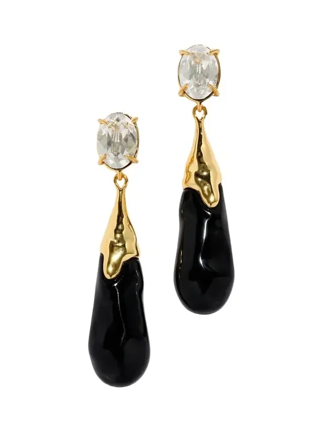 Women's Bonbon Crystal Teardrop Earrings Women's Bonbon Crystal Teardrop Earrings