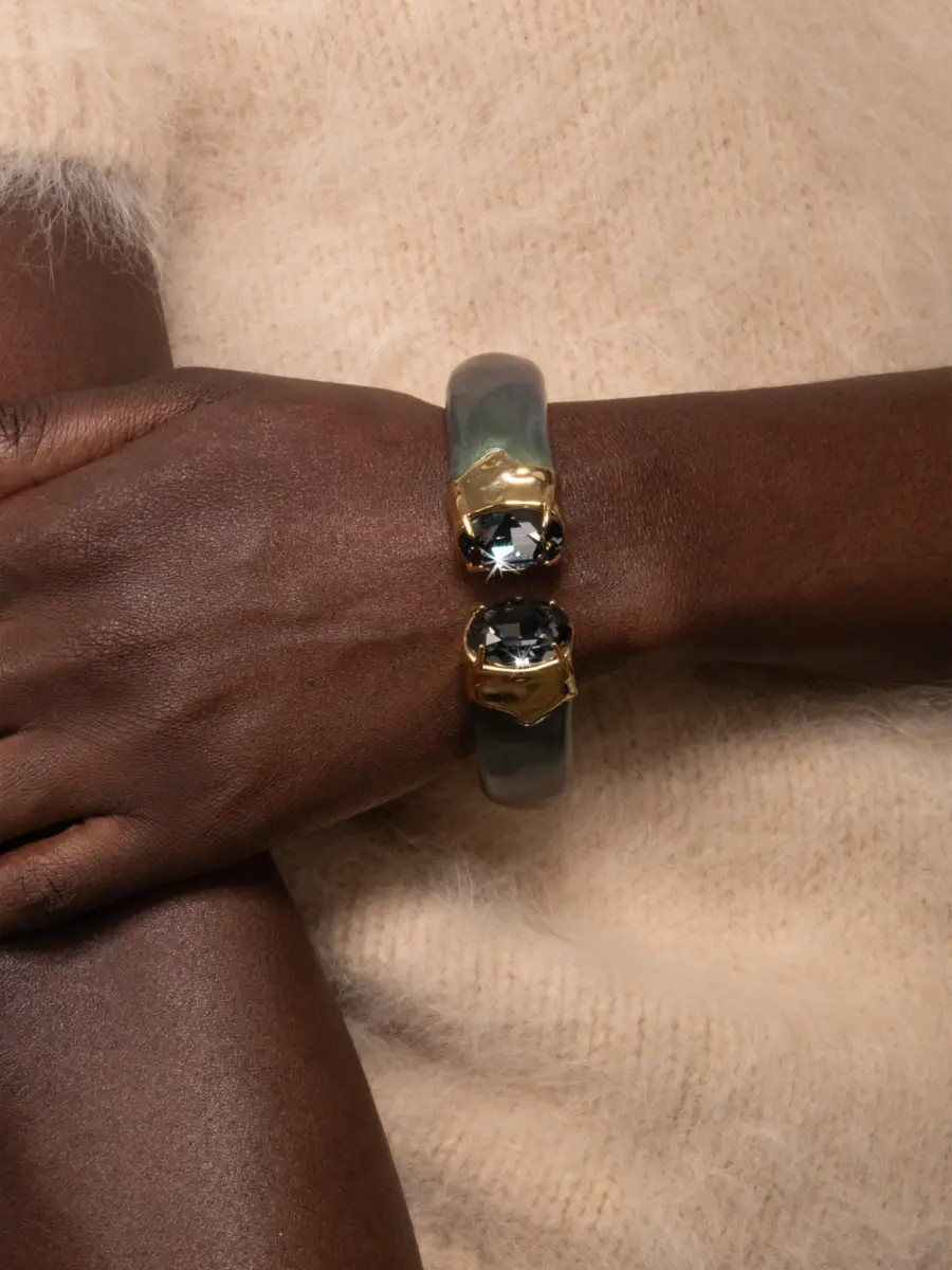 ALEXIS BITTAR Women's Bonbon 14K-Gold-Plated, Lucite & Glass Crystal Bracelet | Thumbnail 2 ALEXIS BITTAR Women's Bonbon 14K-Gold-Plated, Lucite & Glass Crystal Bracelet | Thumbnail 2