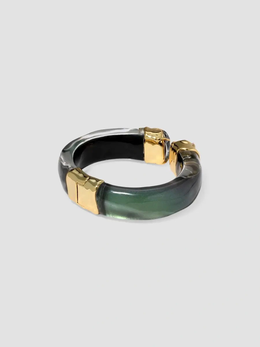 ALEXIS BITTAR Women's Bonbon 14K-Gold-Plated, Lucite & Glass Crystal Bracelet | Thumbnail 3 ALEXIS BITTAR Women's Bonbon 14K-Gold-Plated, Lucite & Glass Crystal Bracelet | Thumbnail 3