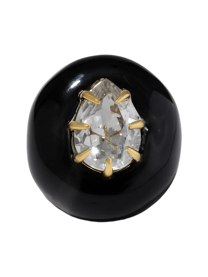 ALEXIS BITTAR Women's Bonbon 14K Gold-Plated Crystal Teardrop Ring