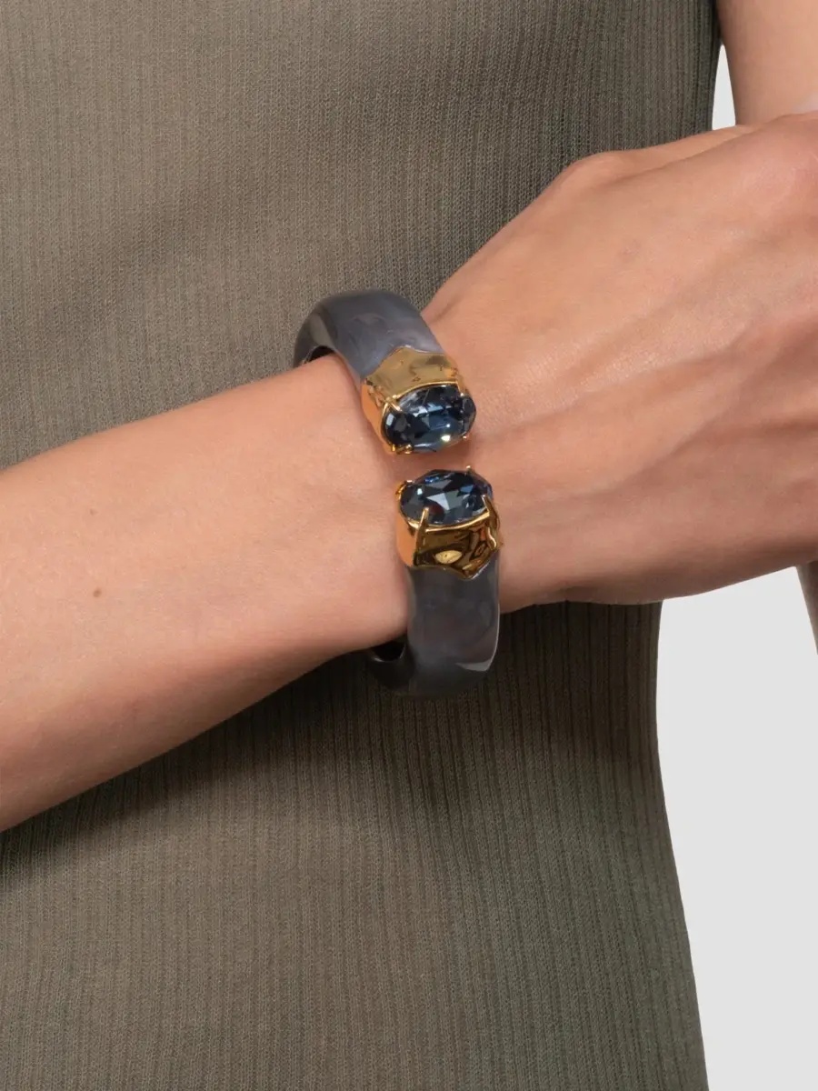 ALEXIS BITTAR Women's Bonbon 14K-Gold-Plated, Lucite & Glass Crystal Bracelet | Thumbnail 2 ALEXIS BITTAR Women's Bonbon 14K-Gold-Plated, Lucite & Glass Crystal Bracelet | Thumbnail 2