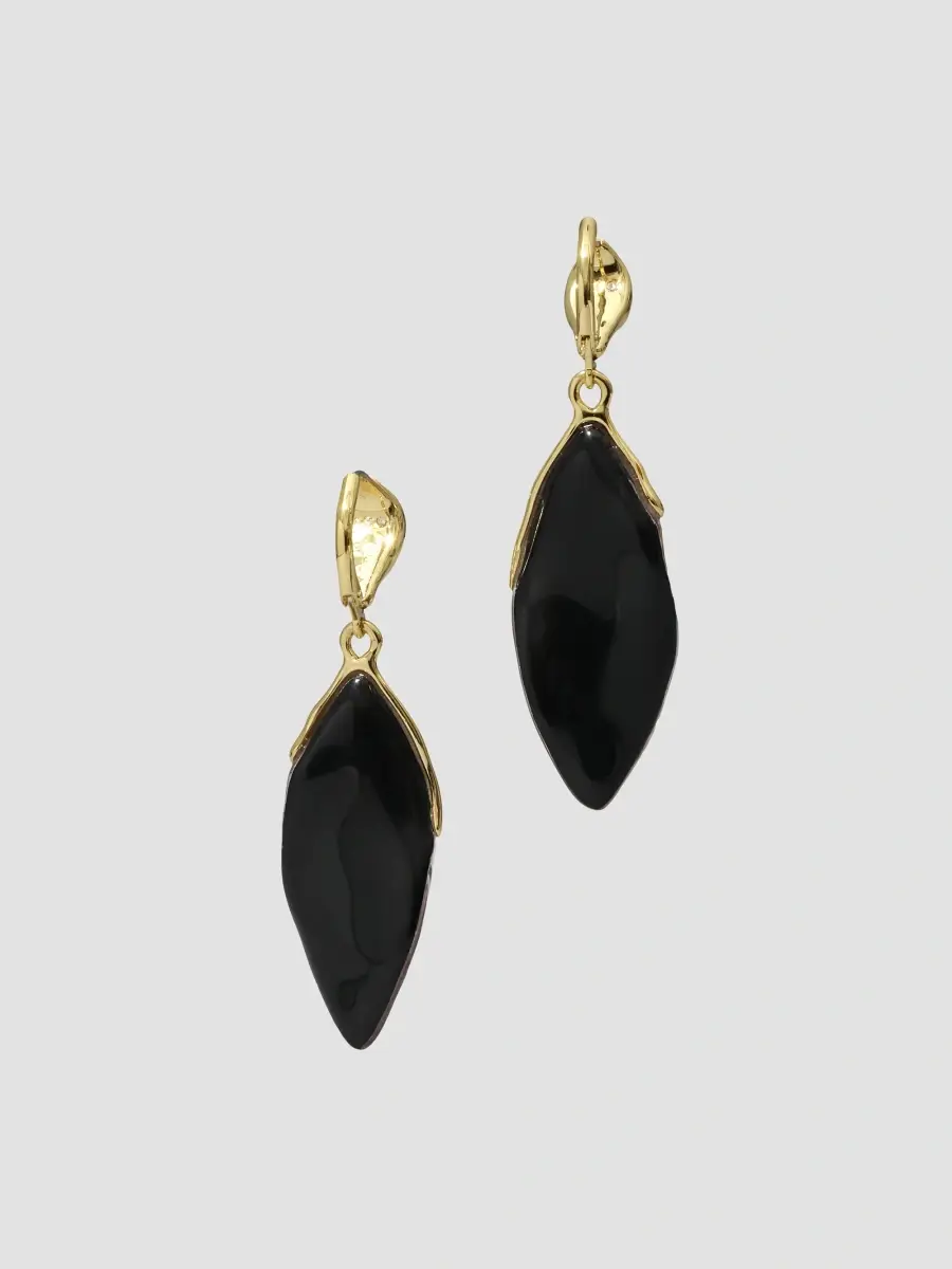 ALEXIS BITTAR Women's Luminous 14K-Gold-Plated & Lucite Petal Drop Earrings | Thumbnail 3