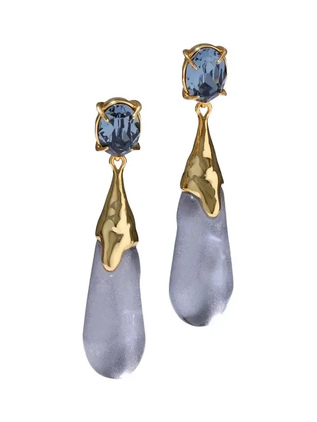 Women's Bonbon Crystal Teardrop Earrings Women's Bonbon Crystal Teardrop Earrings