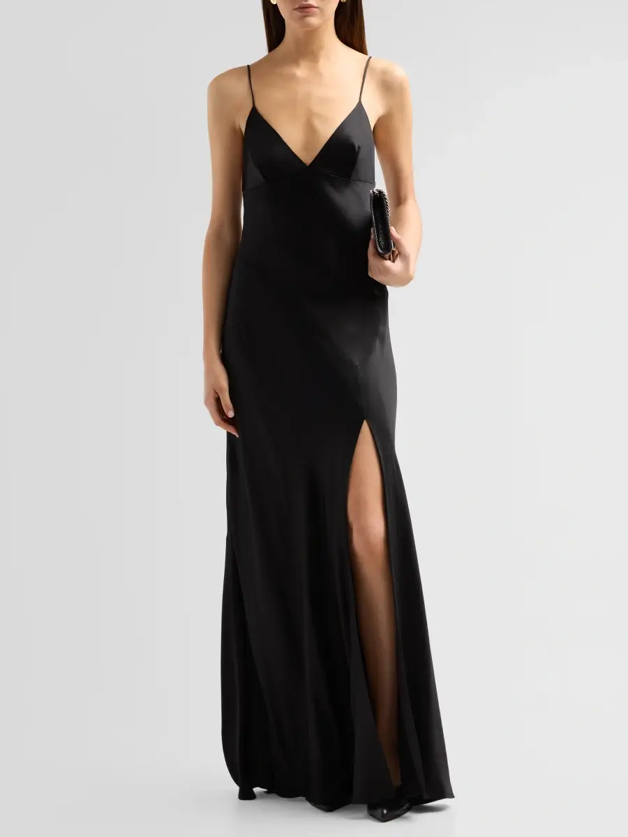 Alberta Ferretti Women's Strappy Enver Satin Dress | Thumbnail 2 Alberta Ferretti Women's Strappy Enver Satin Dress | Thumbnail 2