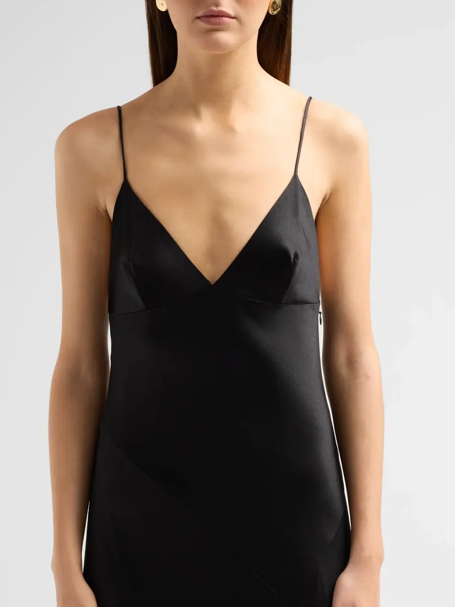 Alberta Ferretti Women's Strappy Enver Satin Dress | Thumbnail 5 Alberta Ferretti Women's Strappy Enver Satin Dress | Thumbnail 5