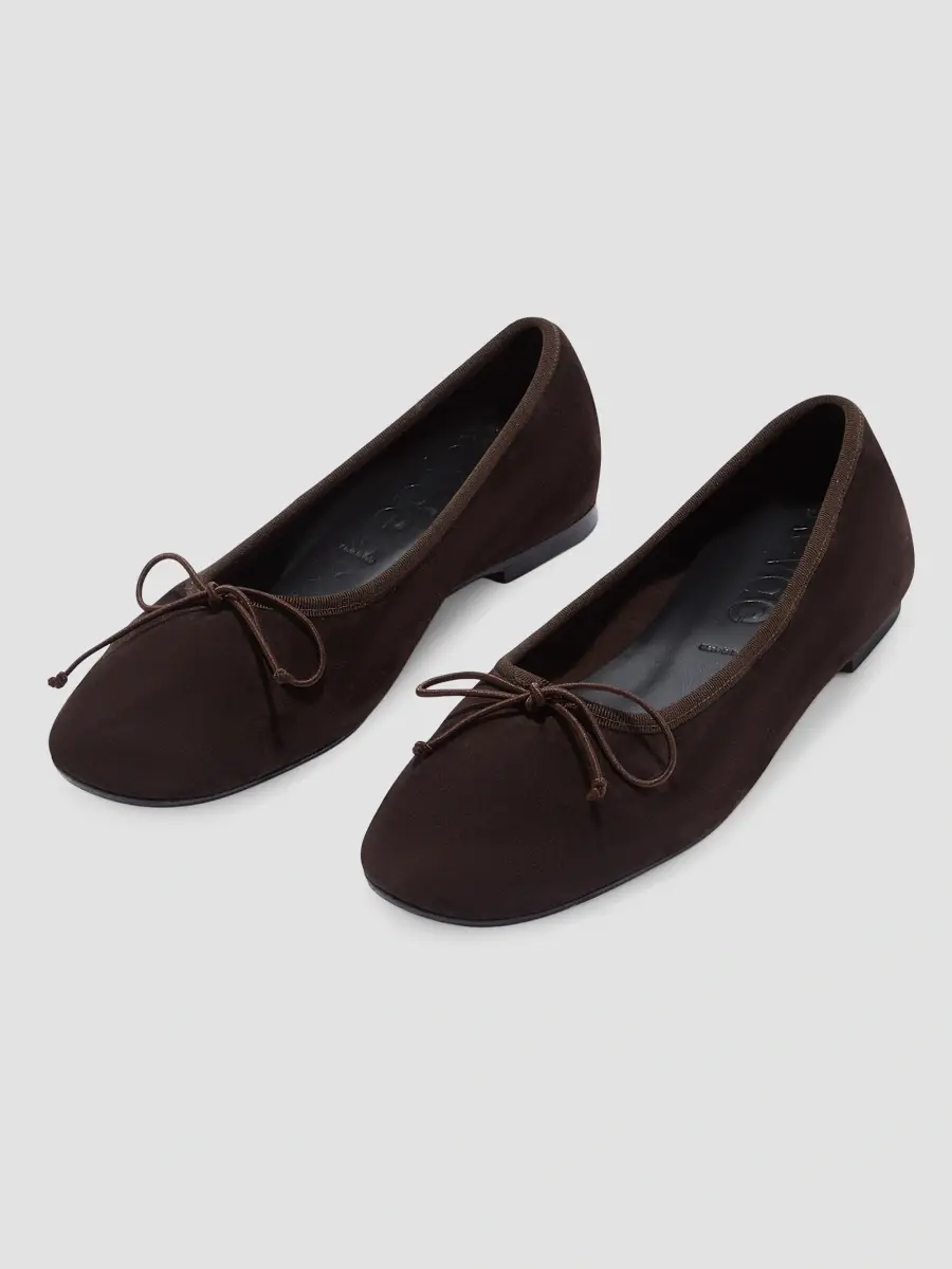 aeyde Women's Tiby Suede Ballet Flats | Thumbnail 2 aeyde Women's Tiby Suede Ballet Flats | Thumbnail 2