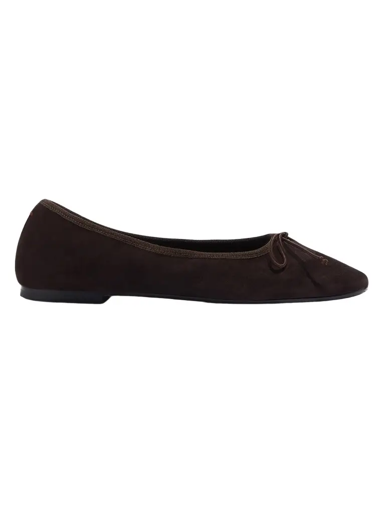 aeyde Women's Tiby Suede Ballet Flats