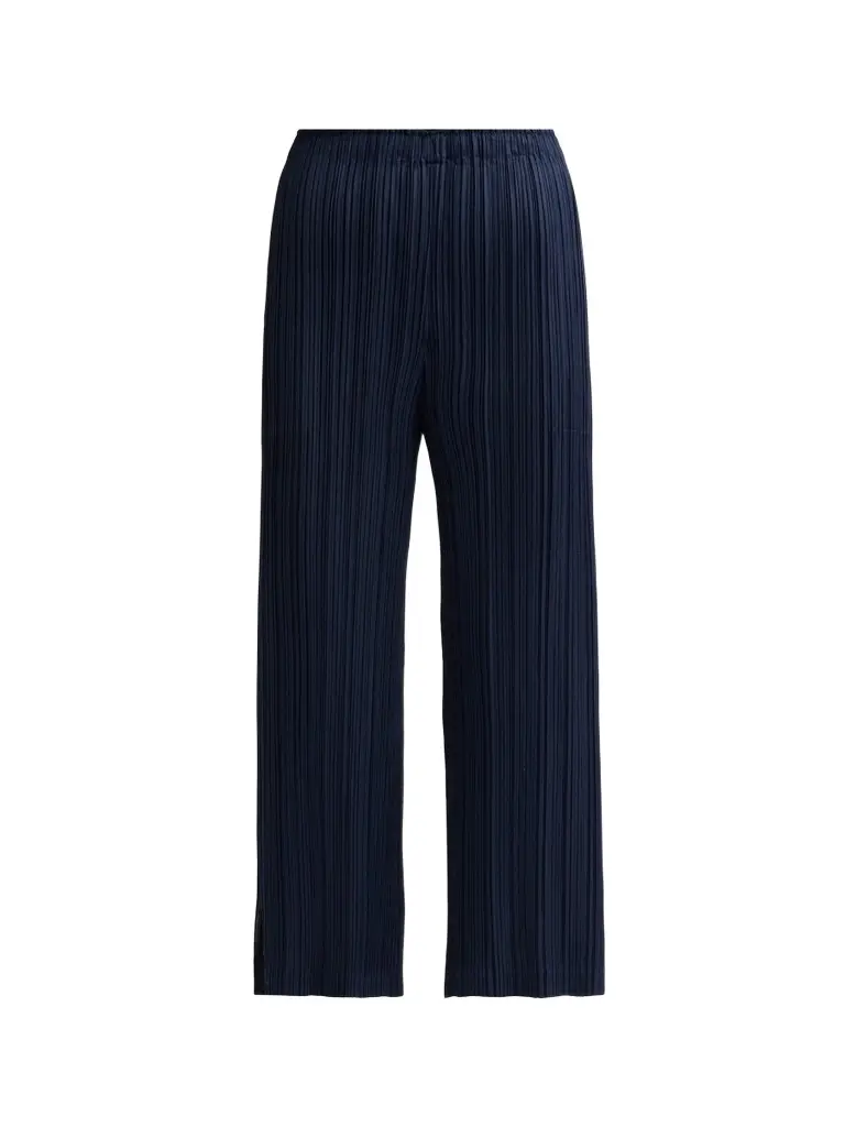 Pleats Please Issey Miyake Women's Thicker Bottoms 2 Pants
