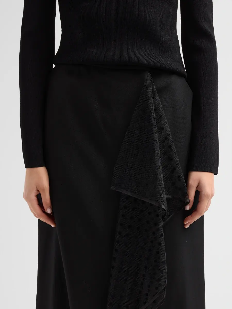 Erdem Women's Grain De Poudre Midi Skirt | Thumbnail 5 Erdem Women's Grain De Poudre Midi Skirt | Thumbnail 5