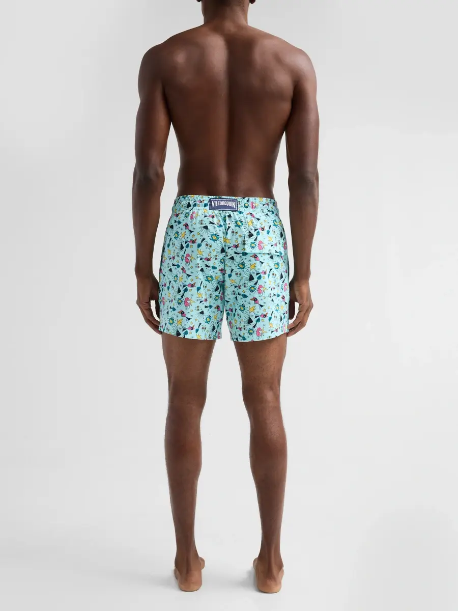 Vilebrequin Men's Aquatic Carnival Drawstring Swim Shorts | Thumbnail 3 Vilebrequin Men's Aquatic Carnival Drawstring Swim Shorts | Thumbnail 3