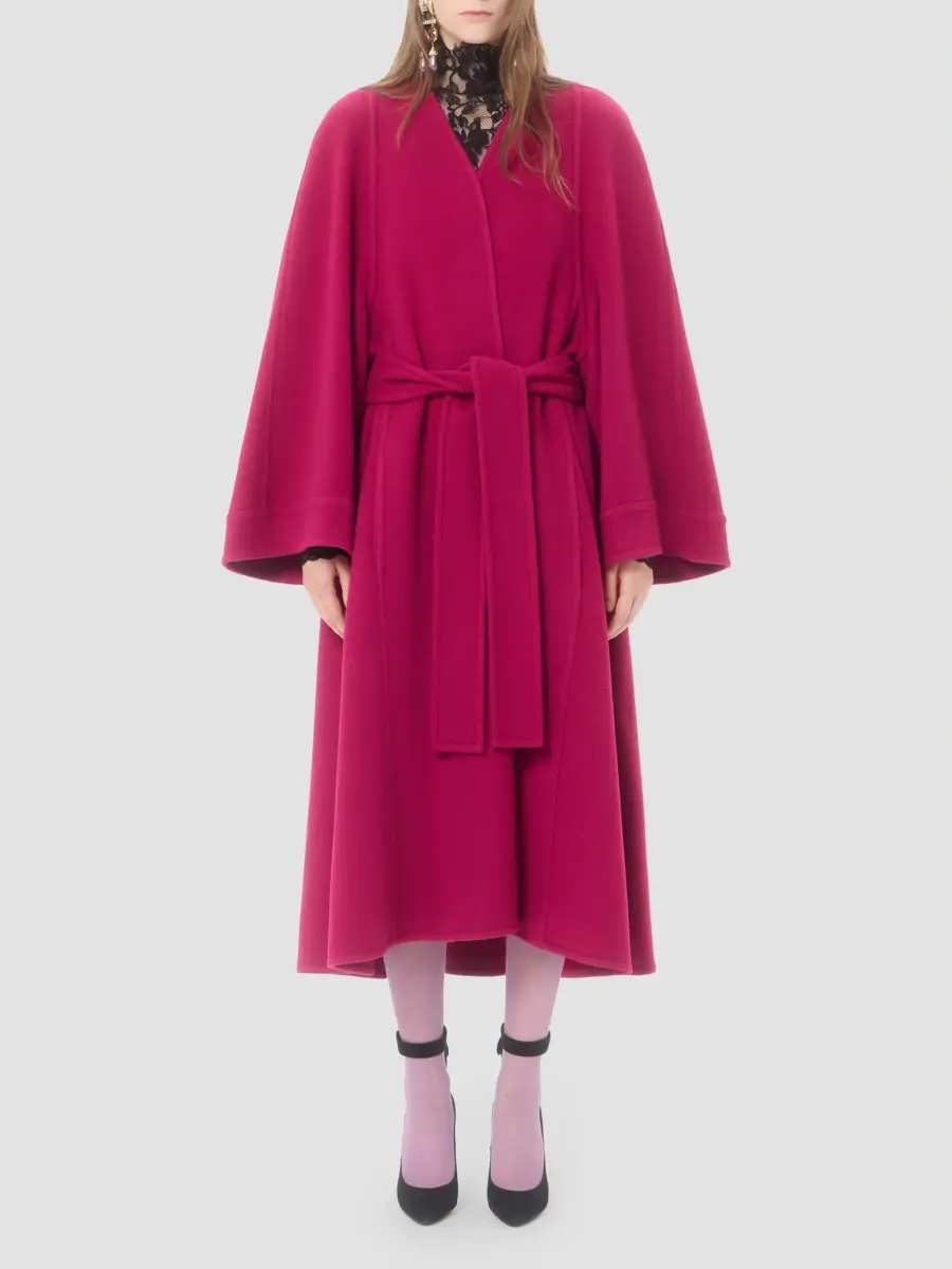Valentino Women's Soft Drap Coat | Thumbnail 3 Valentino Women's Soft Drap Coat | Thumbnail 3