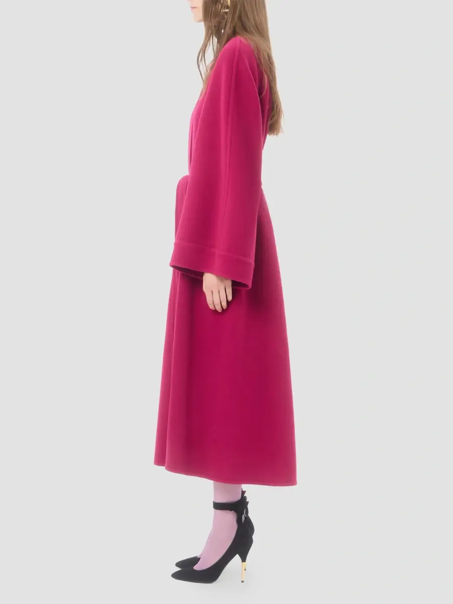 Valentino Women's Soft Drap Coat | Thumbnail 4 Valentino Women's Soft Drap Coat | Thumbnail 4