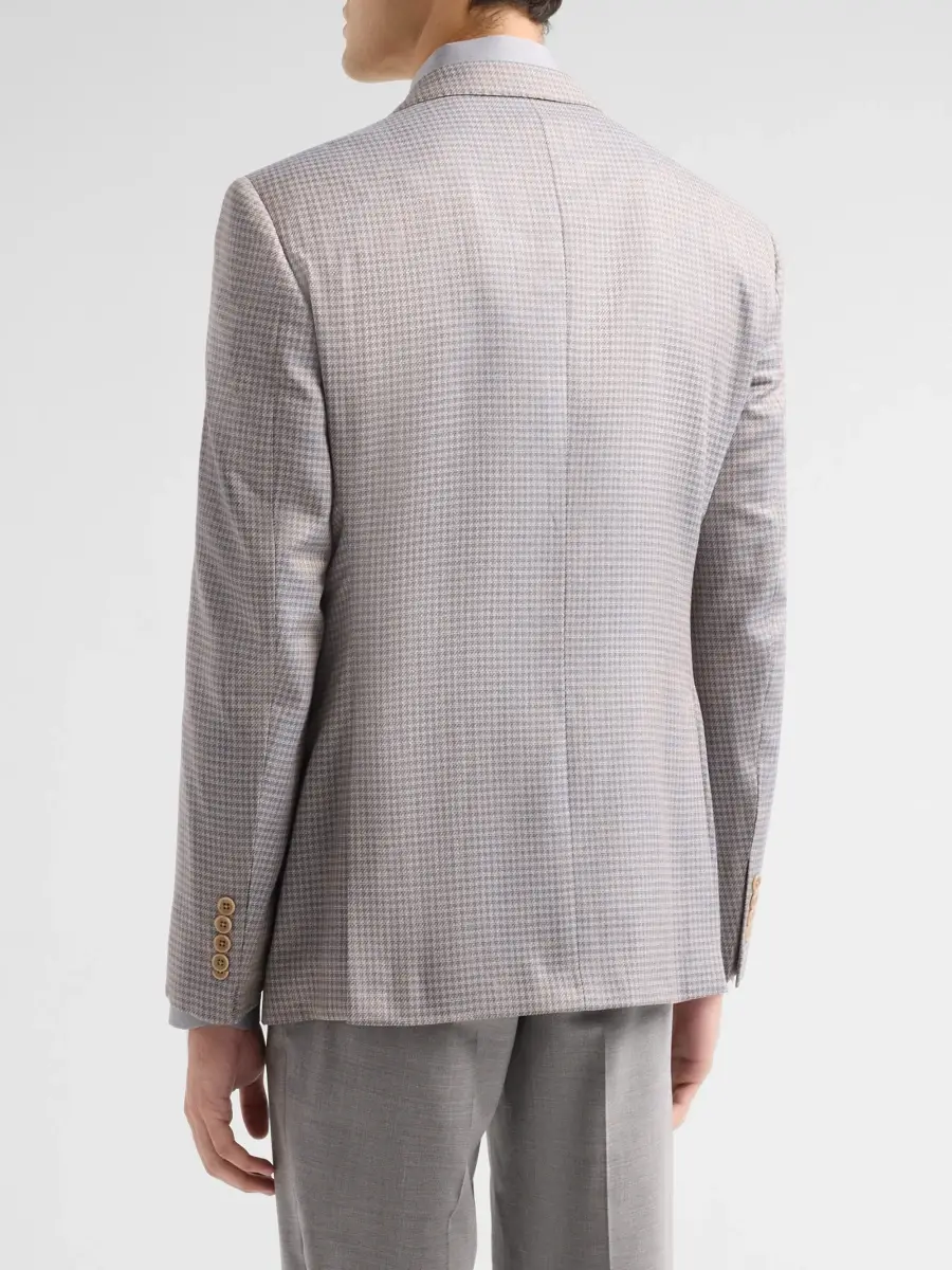 Emporio Armani Men's Houndstooth Single-Breasted Sport Coat | Thumbnail 3 Emporio Armani Men's Houndstooth Single-Breasted Sport Coat | Thumbnail 3