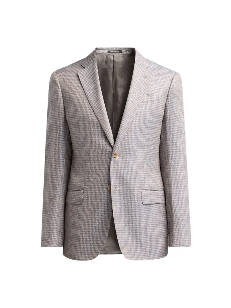 Emporio Armani Men's Houndstooth Single-Breasted Sport Coat