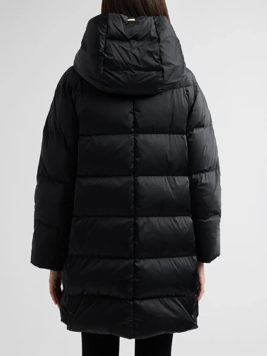 HERNO Women's Sateen Nylon Puffer Coat | Thumbnail 3 HERNO Women's Sateen Nylon Puffer Coat | Thumbnail 3