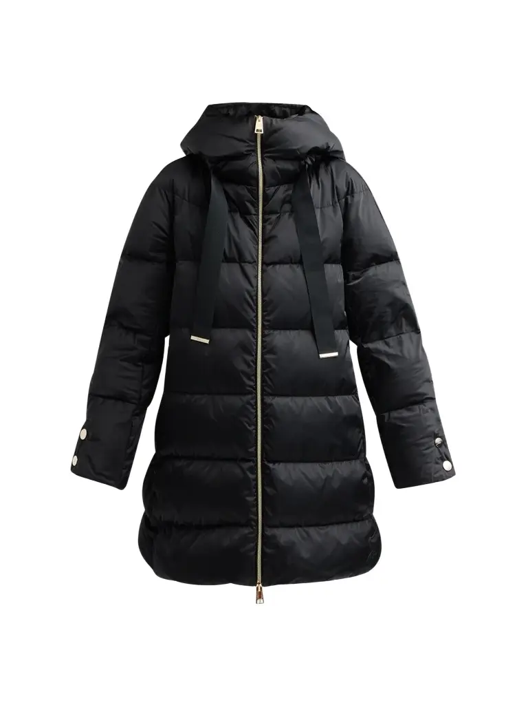 HERNO Women's Sateen Nylon Puffer Coat