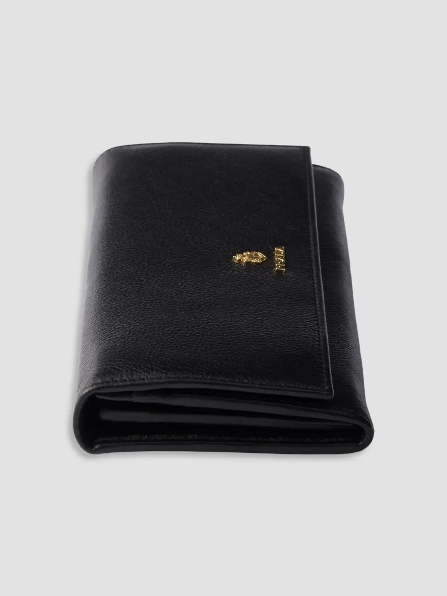 Prada Women's Large Leather Wallet | Thumbnail 4 Prada Women's Large Leather Wallet | Thumbnail 4