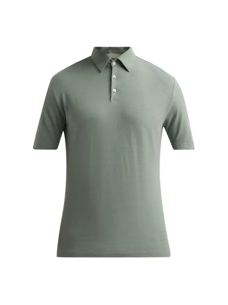 Men's Ice Short-Sleeve Cotton Polo Shirt Men's Ice Short-Sleeve Cotton Polo Shirt