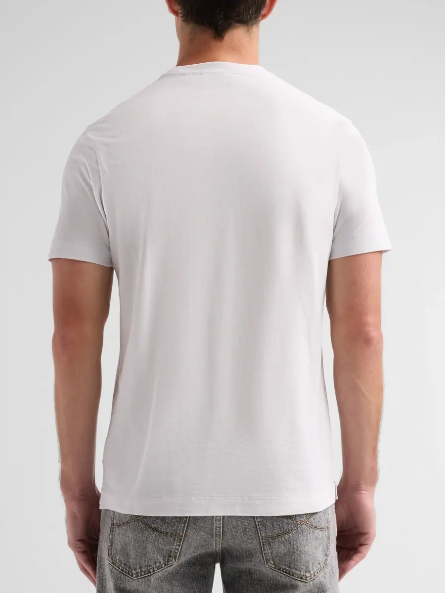 Slowear Men's Ice Cotton Crewneck T-Shirt | Thumbnail 3 Slowear Men's Ice Cotton Crewneck T-Shirt | Thumbnail 3