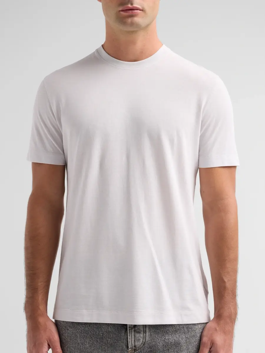 Slowear Men's Ice Cotton Crewneck T-Shirt | Thumbnail 5 Slowear Men's Ice Cotton Crewneck T-Shirt | Thumbnail 5