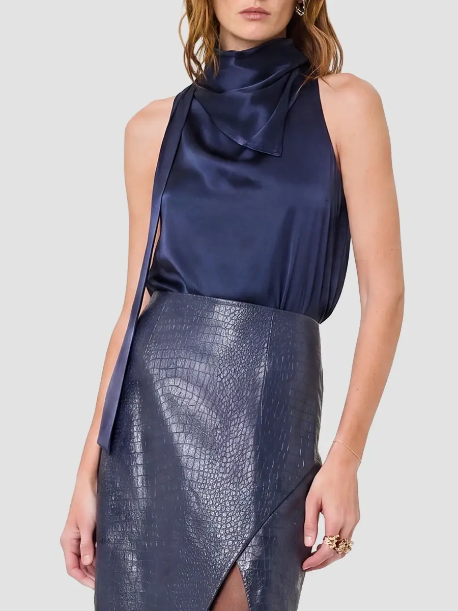 Nicholas the Label Women's Maeve Removable Scarf Top | Thumbnail 4 Nicholas the Label Women's Maeve Removable Scarf Top | Thumbnail 4