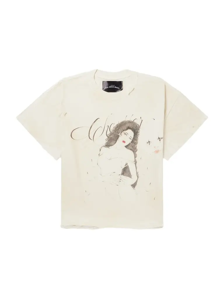 Red Lips Printed Cotton-Jersey T-shirt - Men Red Lips Printed Cotton-Jersey T-shirt - Men