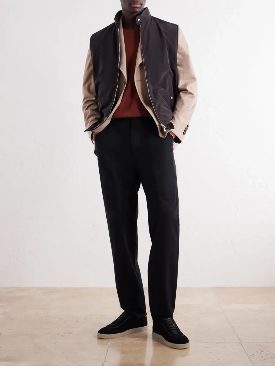 Brunello Cucinelli Straight-Leg Cotton-Twill Trousers - Men | Thumbnail 2 Brunello Cucinelli Straight-Leg Cotton-Twill Trousers - Men | Thumbnail 2