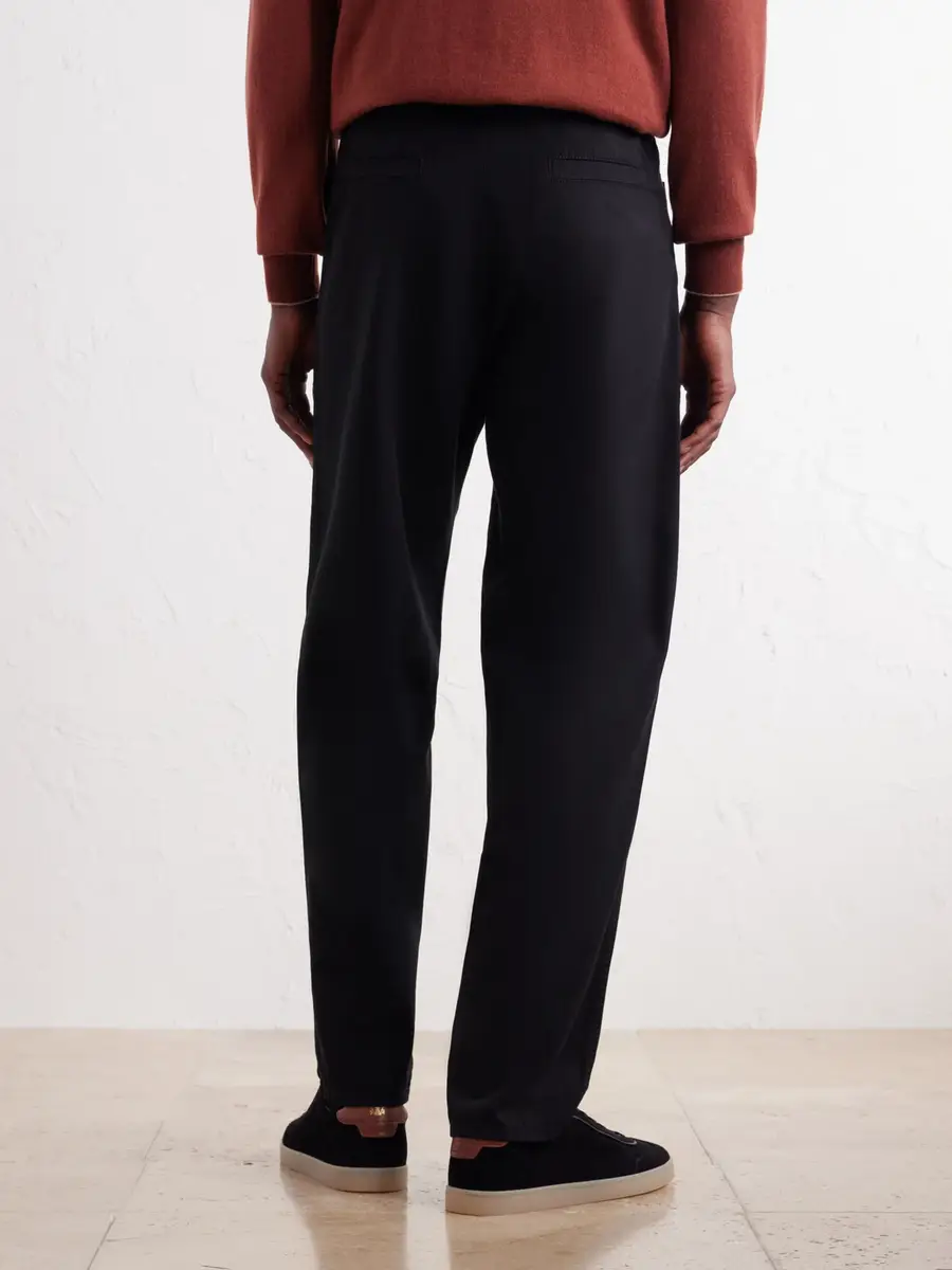 Brunello Cucinelli Straight-Leg Cotton-Twill Trousers - Men | Thumbnail 4 Brunello Cucinelli Straight-Leg Cotton-Twill Trousers - Men | Thumbnail 4