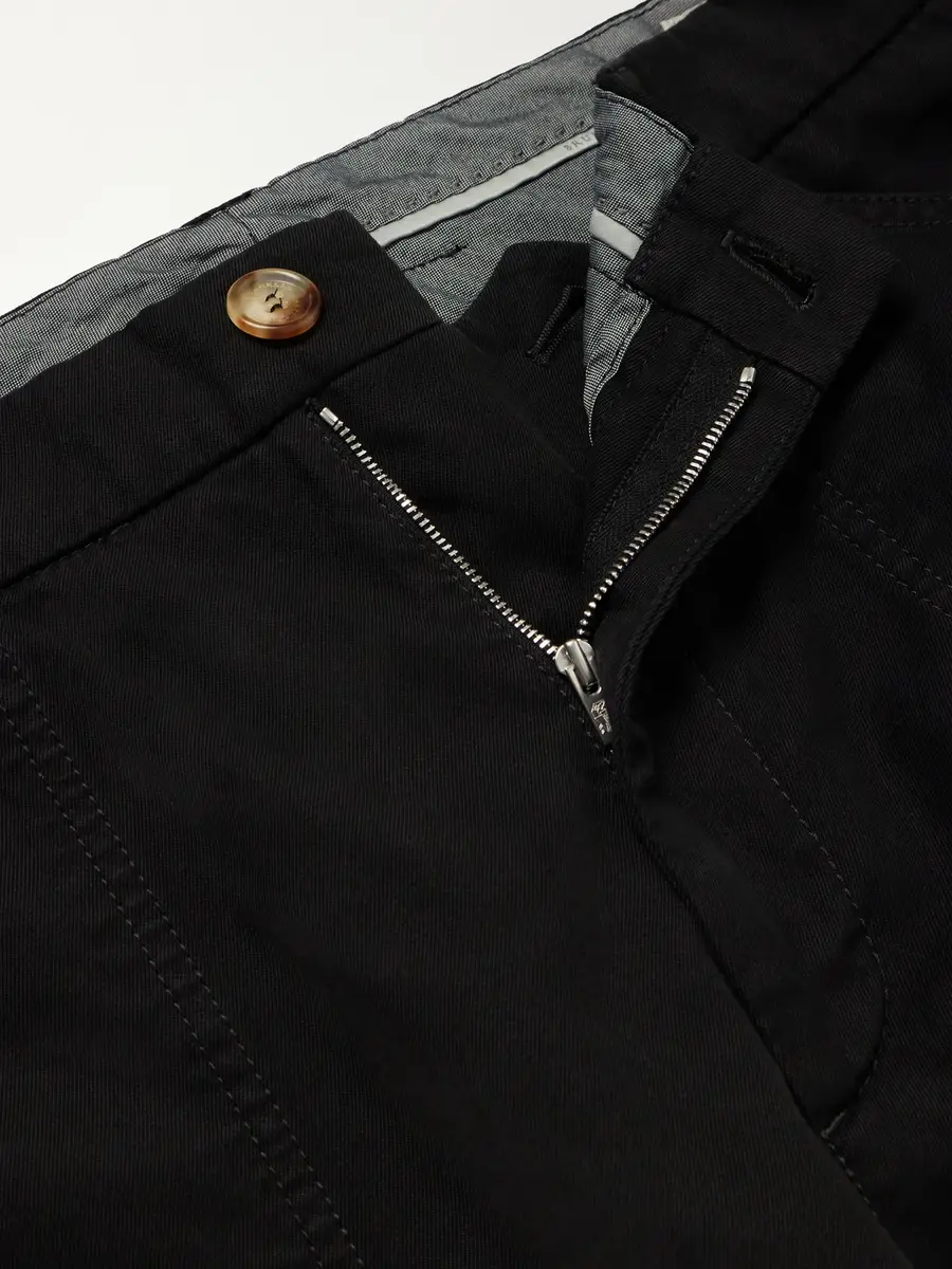 Brunello Cucinelli Straight-Leg Cotton-Twill Trousers - Men | Thumbnail 6 Brunello Cucinelli Straight-Leg Cotton-Twill Trousers - Men | Thumbnail 6