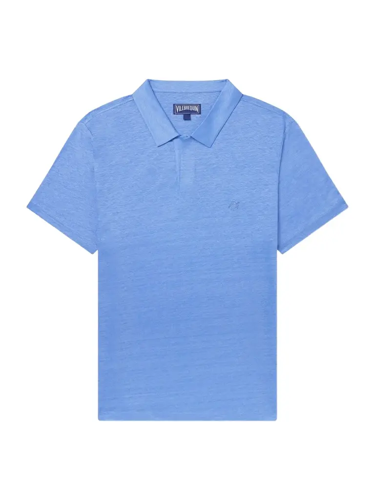Vilebrequin Pyramid Linen-Jersey Polo Shirt - Men