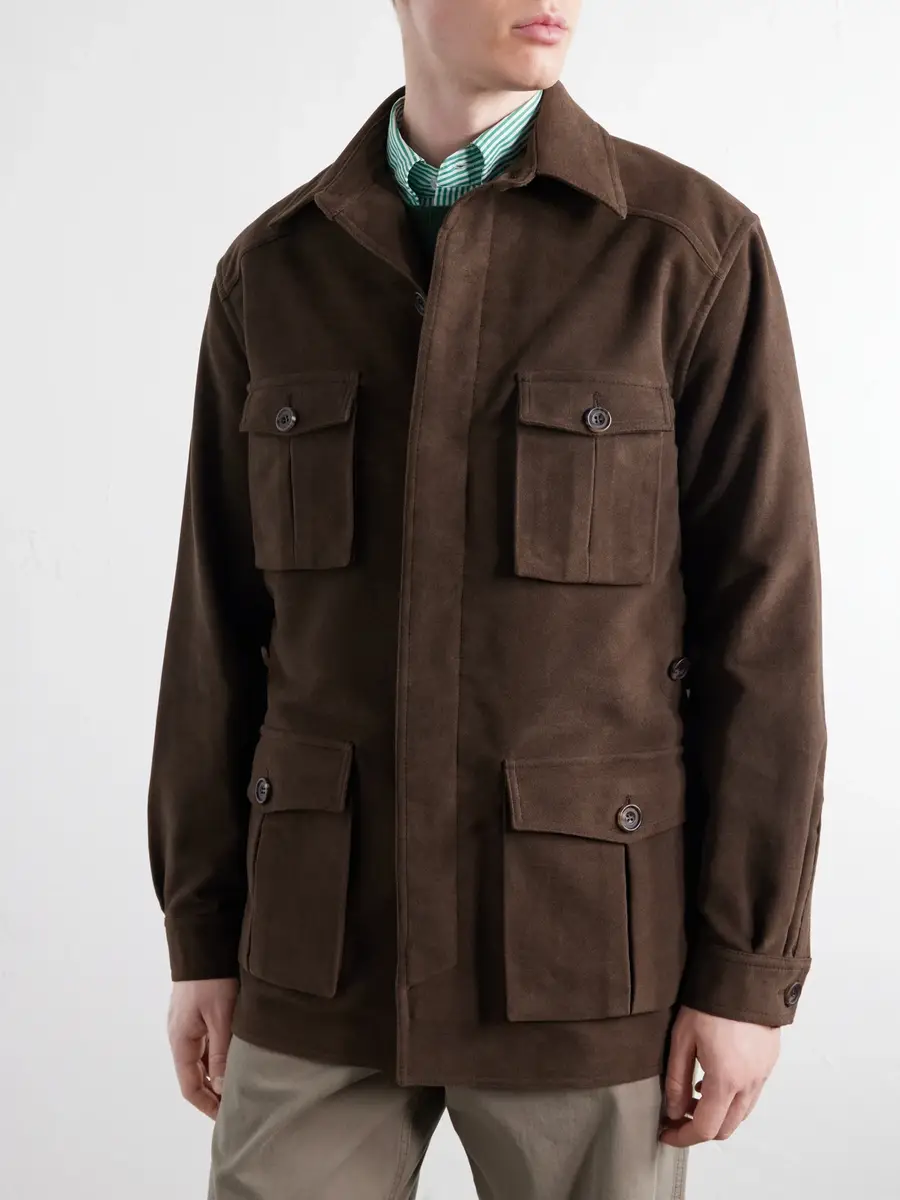 Anderson & Sheppard Cotton-Corduroy Jacket - Men | Thumbnail 3 Anderson & Sheppard Cotton-Corduroy Jacket - Men | Thumbnail 3