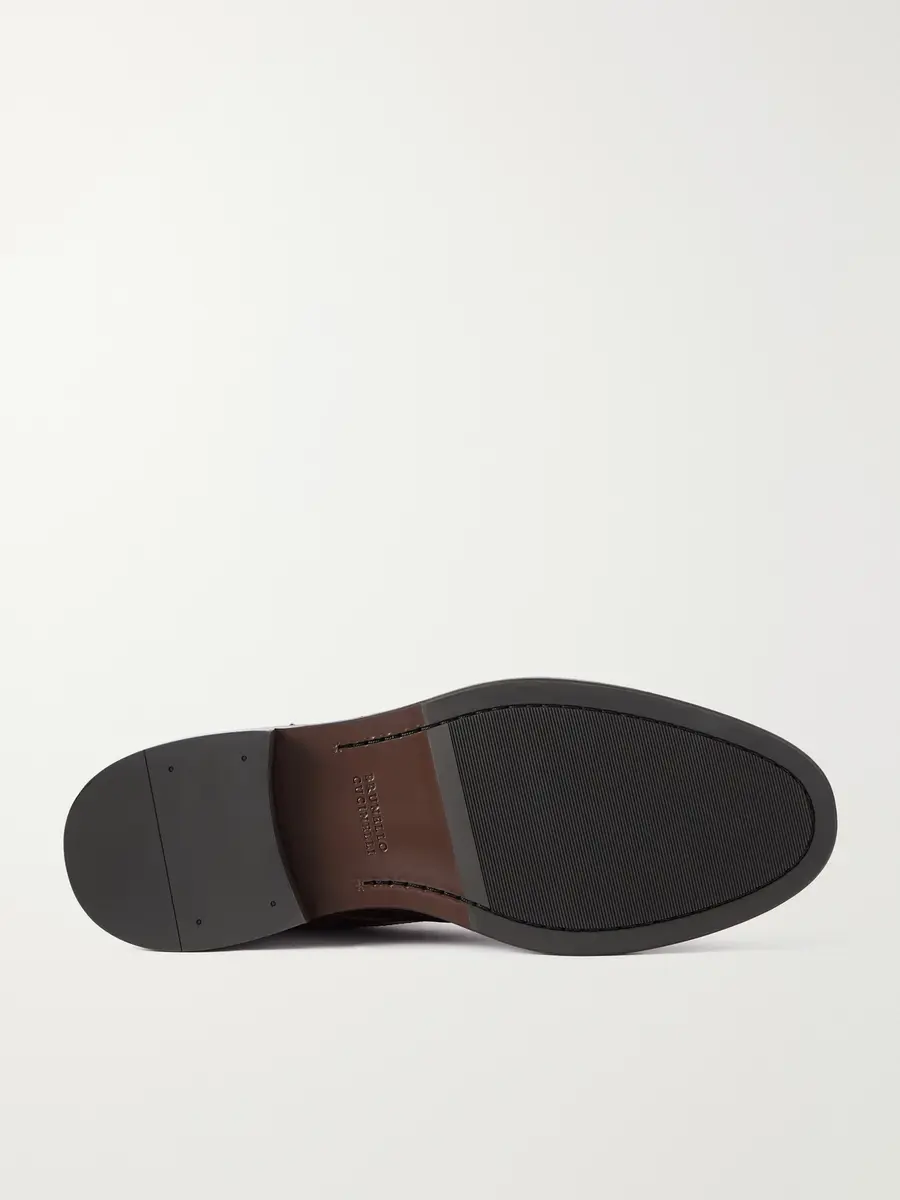 Brunello Cucinelli Leather Lace-Up Boots - Men | Thumbnail 3 Brunello Cucinelli Leather Lace-Up Boots - Men | Thumbnail 3