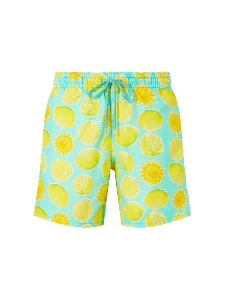 Vilebrequin Moorea Straight-Leg Mid-Length Printed Recycled Shell Swim Shorts - Men