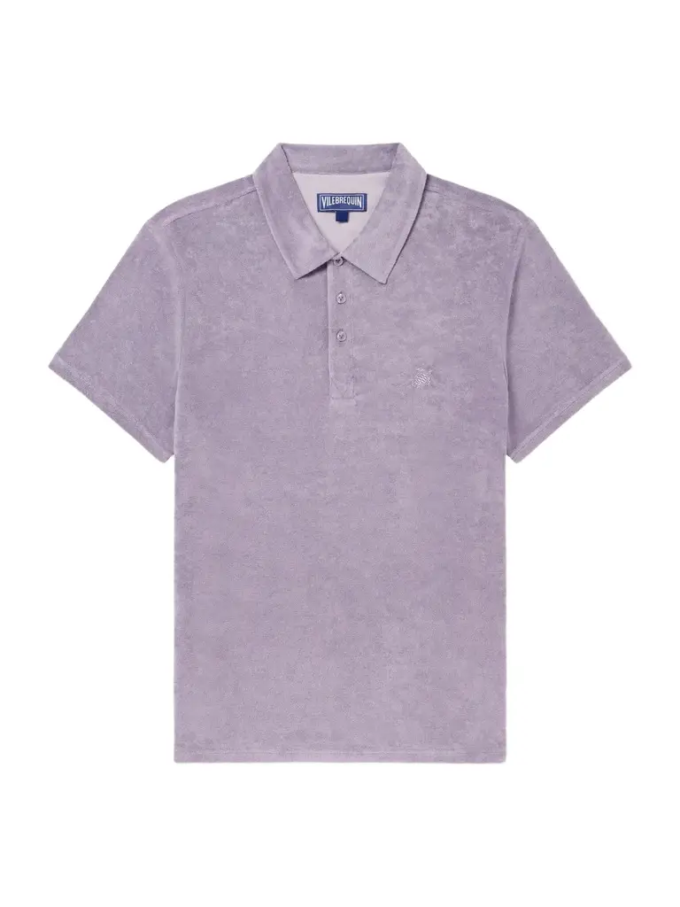 Vilebrequin Phoenix Logo-Embroidered Organic Cotton-Blend Terry Polo Shirt - Men