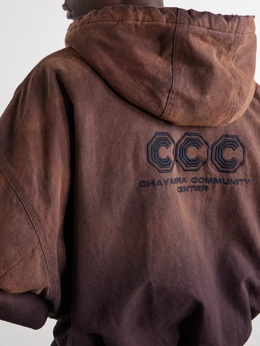 Willy Chavarria Juggernaut Logo-Embroidered Ombré Cotton-Canvas Bomber Jacket - Men | Thumbnail 6 Willy Chavarria Juggernaut Logo-Embroidered Ombré Cotton-Canvas Bomber Jacket - Men | Thumbnail 6