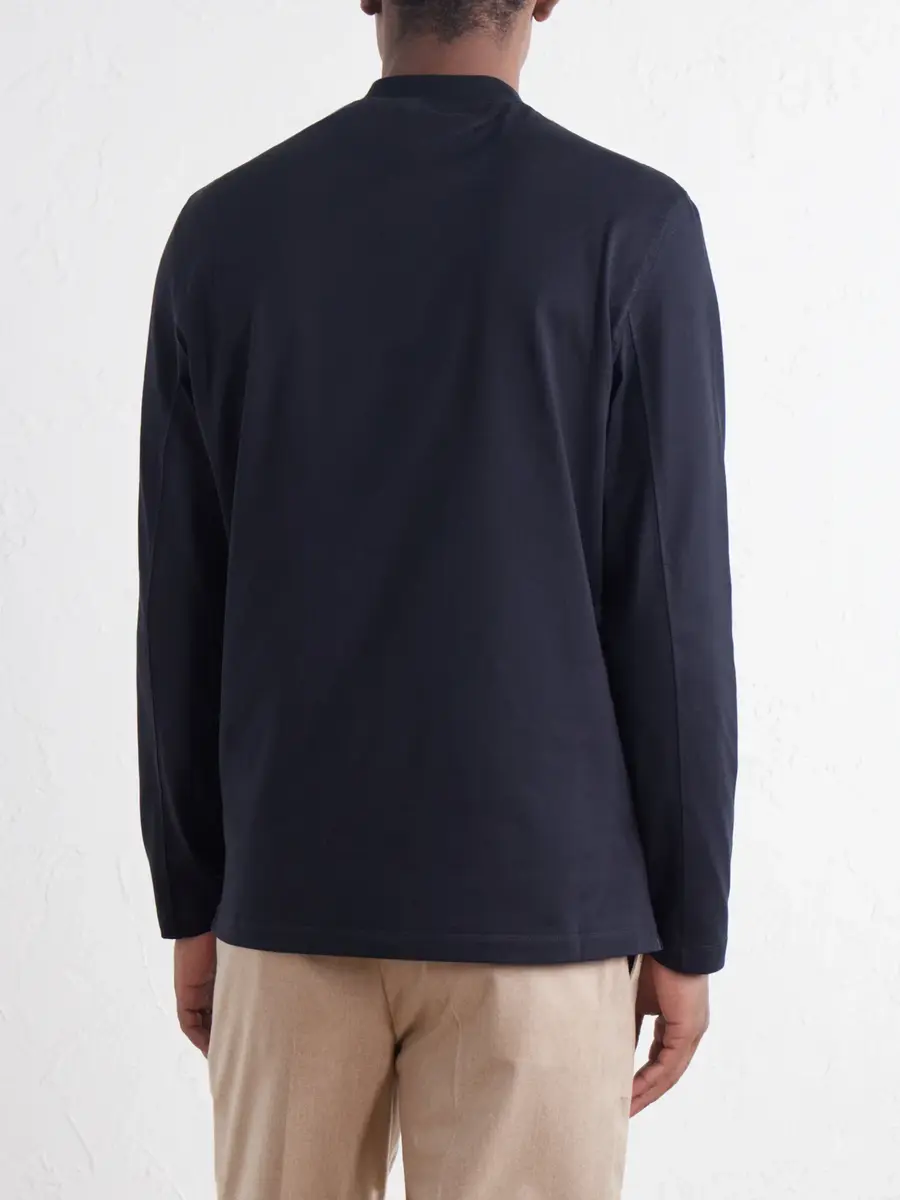Brunello Cucinelli Logo-Embroidered Cotton-Jersey T-Shirt - Men | Thumbnail 4 Brunello Cucinelli Logo-Embroidered Cotton-Jersey T-Shirt - Men | Thumbnail 4